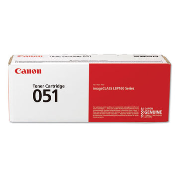 Canon® 2168c001 (051) Toner, 1,700 Page-yield, Black freeshipping - TVN Wholesale